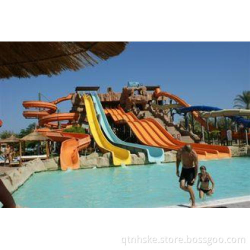 Children Fiberglass Water Slides Combination Water Slide Fo
